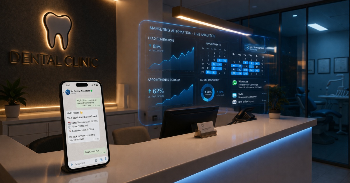 Marketing Digital para Odonto: Como Agentes de IA Estão Transformando o Atendimento em Clínicas Odontológicas